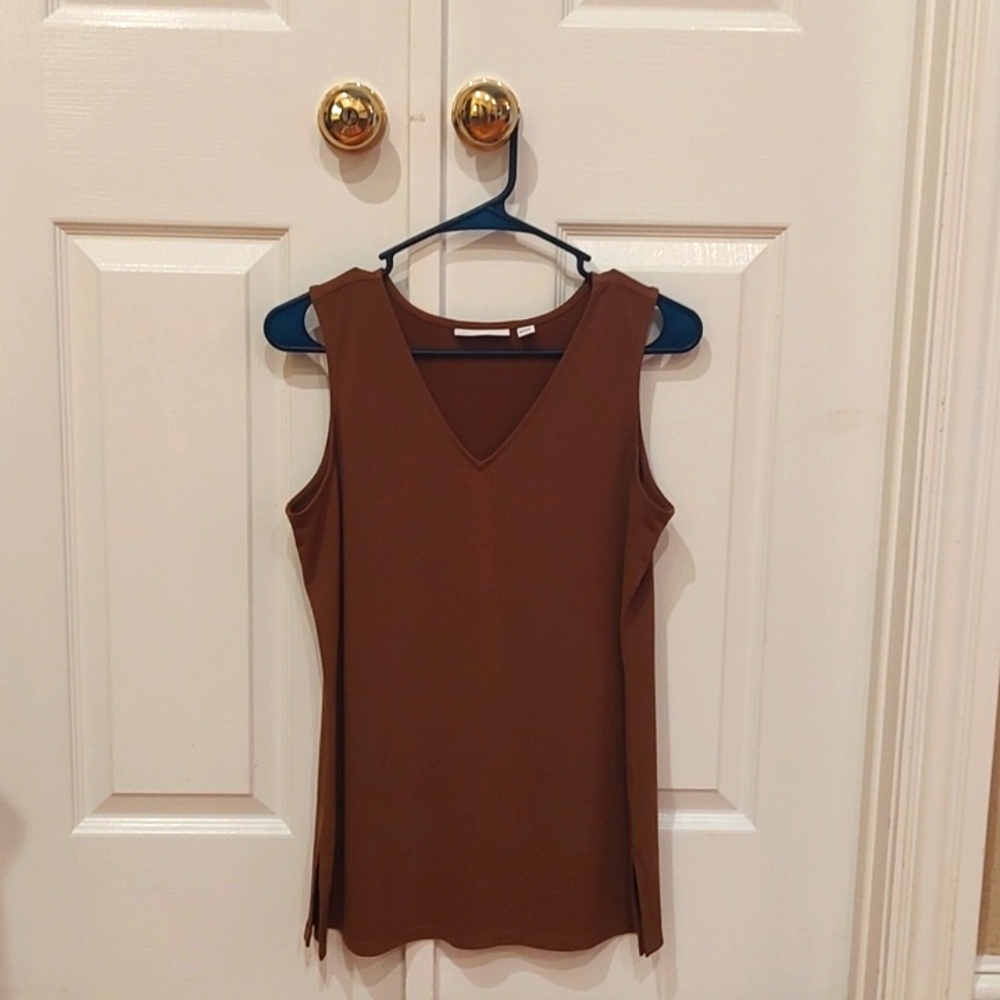 Dressy, Brown Tank Top